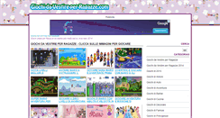 Desktop Screenshot of giochi-da-vestire-per-ragazze.com